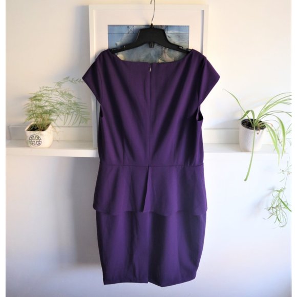 Calvin Klein Peplum Dress - Picture 3 of 5